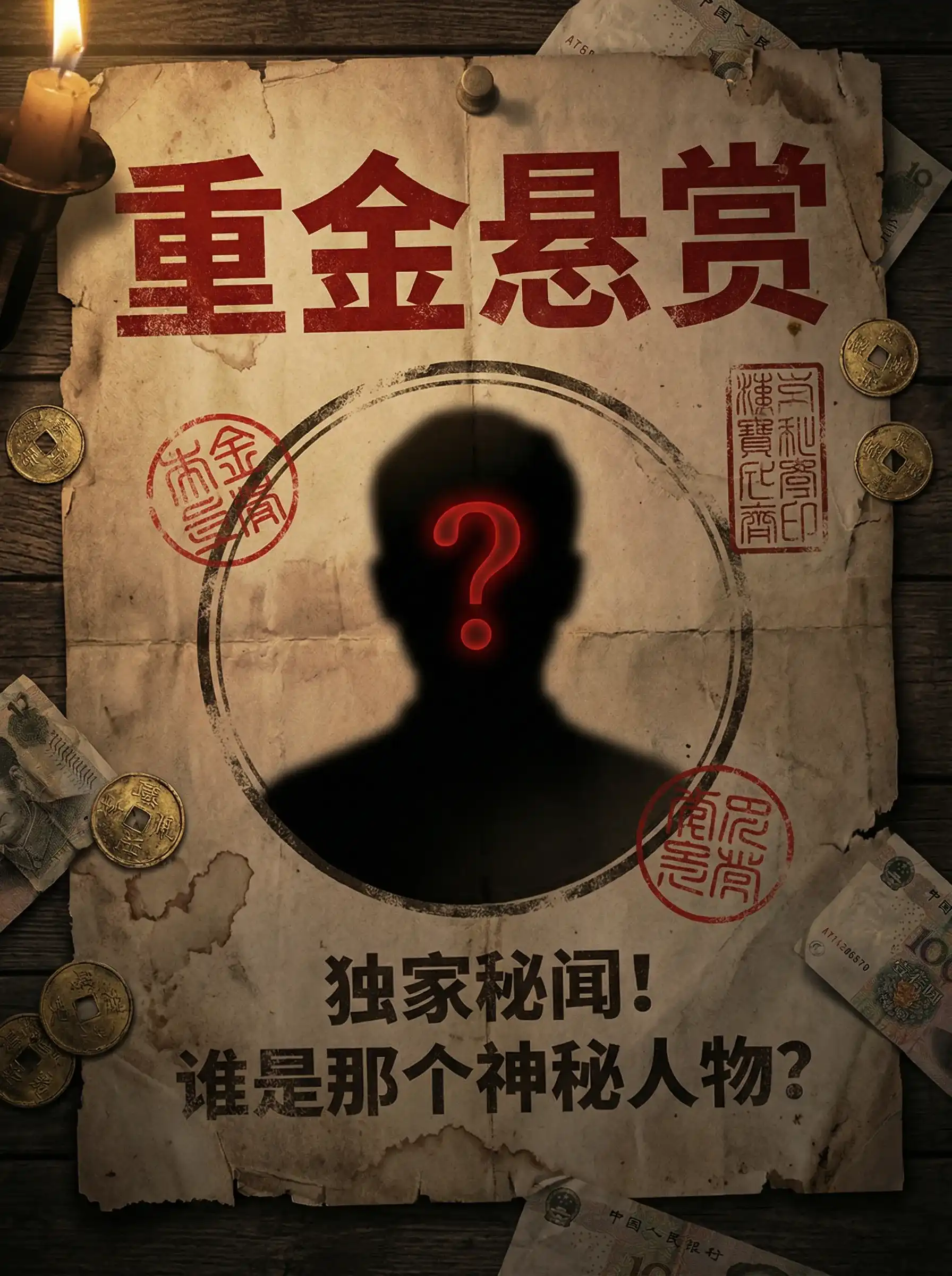 猎奇重口 - 重金悬赏线索征集令